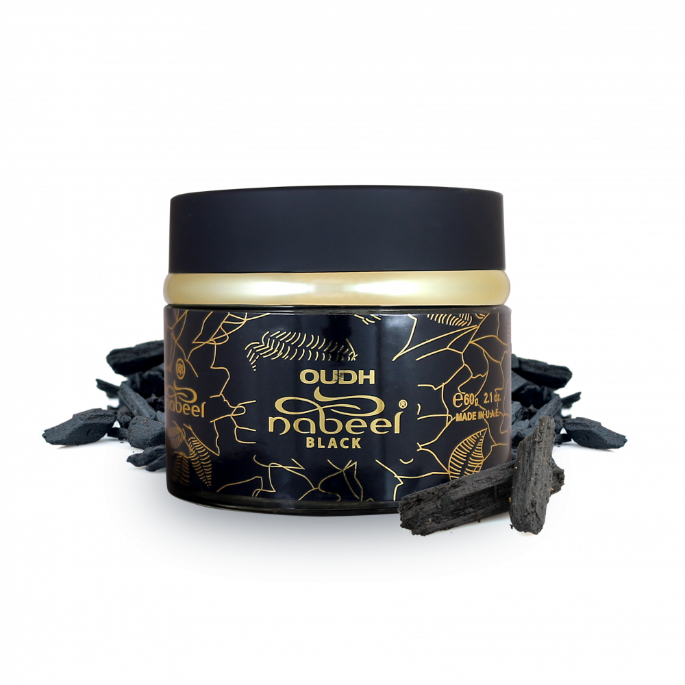 Al Nabeel Oudh Nabeel Black Incense Bakhoor (60g)