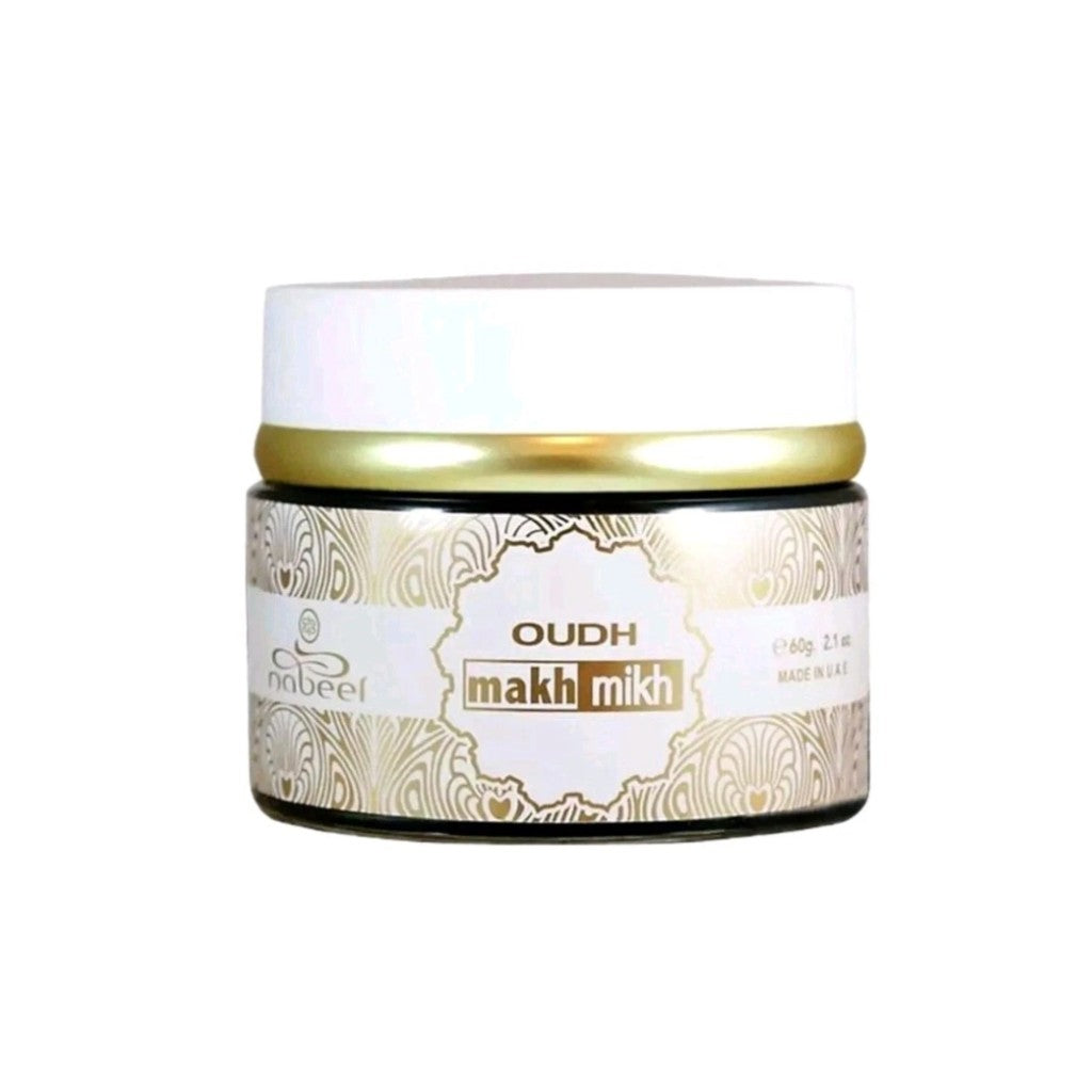Al Nabeel Makh Mikh Bakhoor fragrant wood chips infused with perfumed oils — 60g