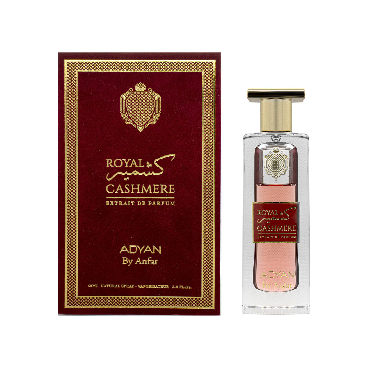 Royal Cashmere by Adyan – 100ml Extrait de Parfum Bottle for Unisex Use