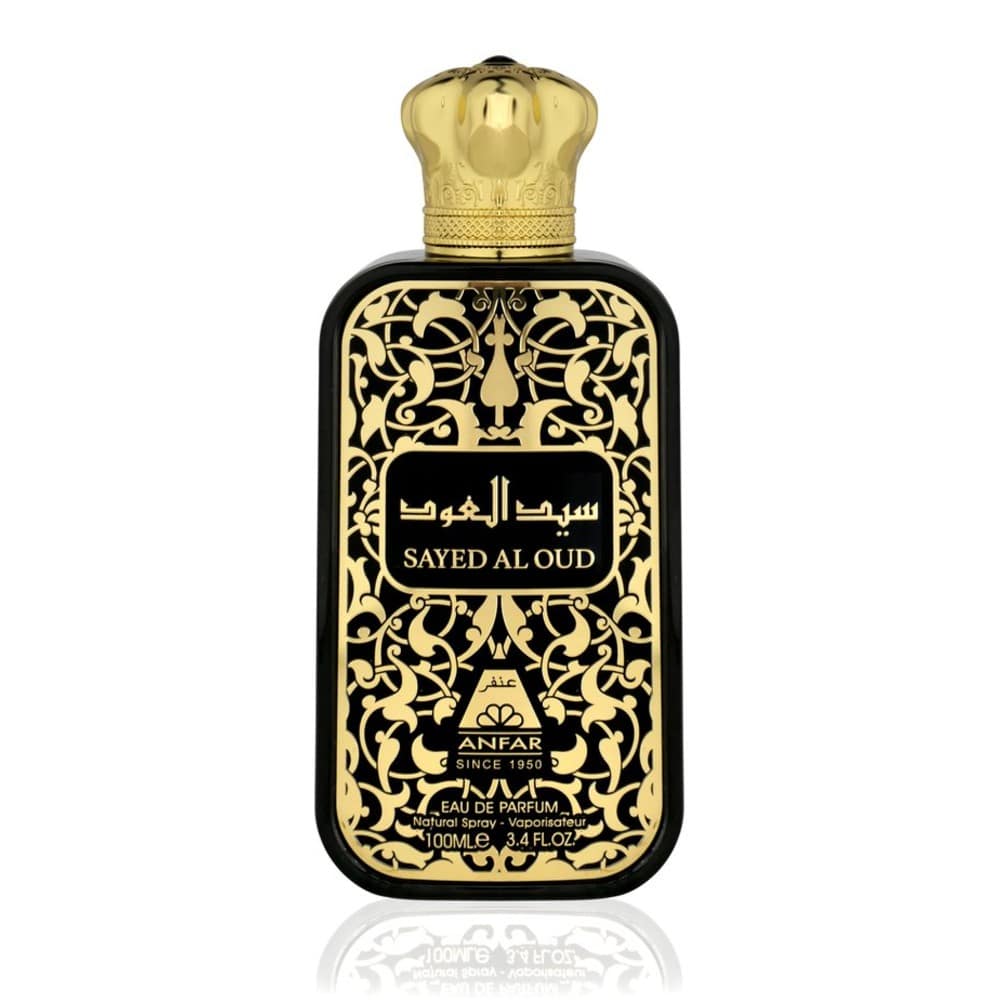 sayed al oud luxury pure oud perfume scent by anfar100ml edp oudh shop