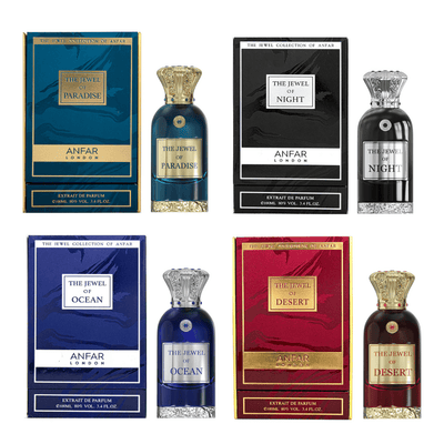 The Jewel Series 4 x 100ml Extrait de Parfum