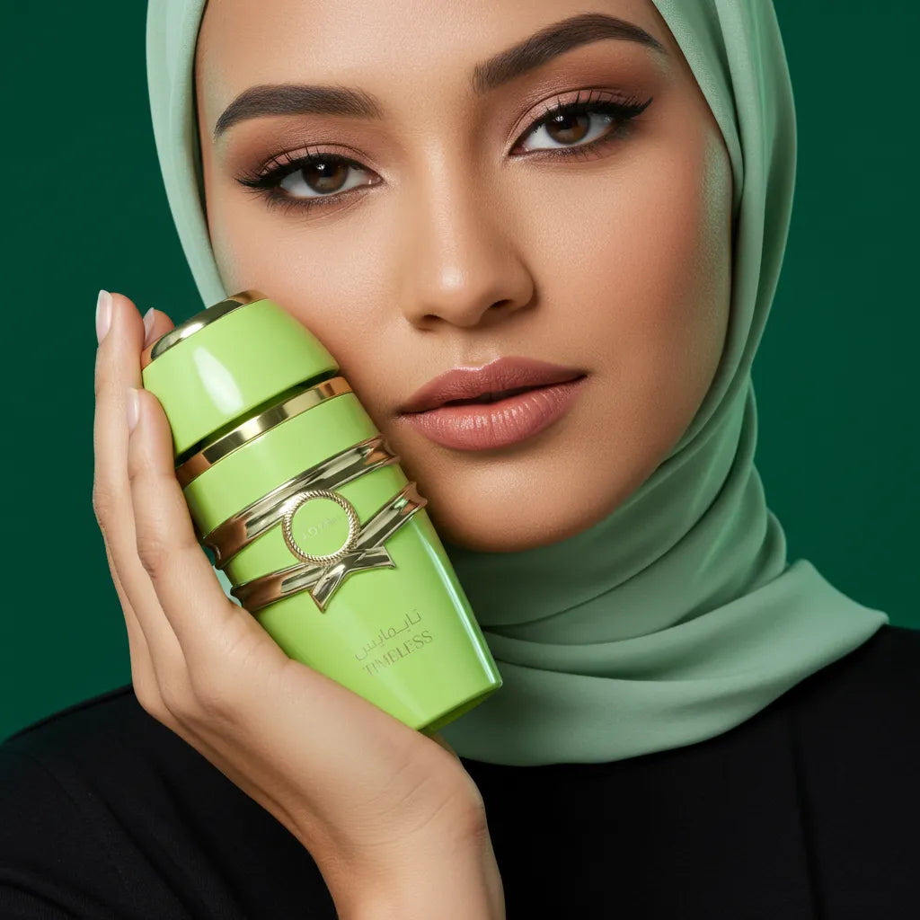 Adyan Timeless 100ml Extrait De Parfum perfume bottle, showcasing its elegant and modern design.