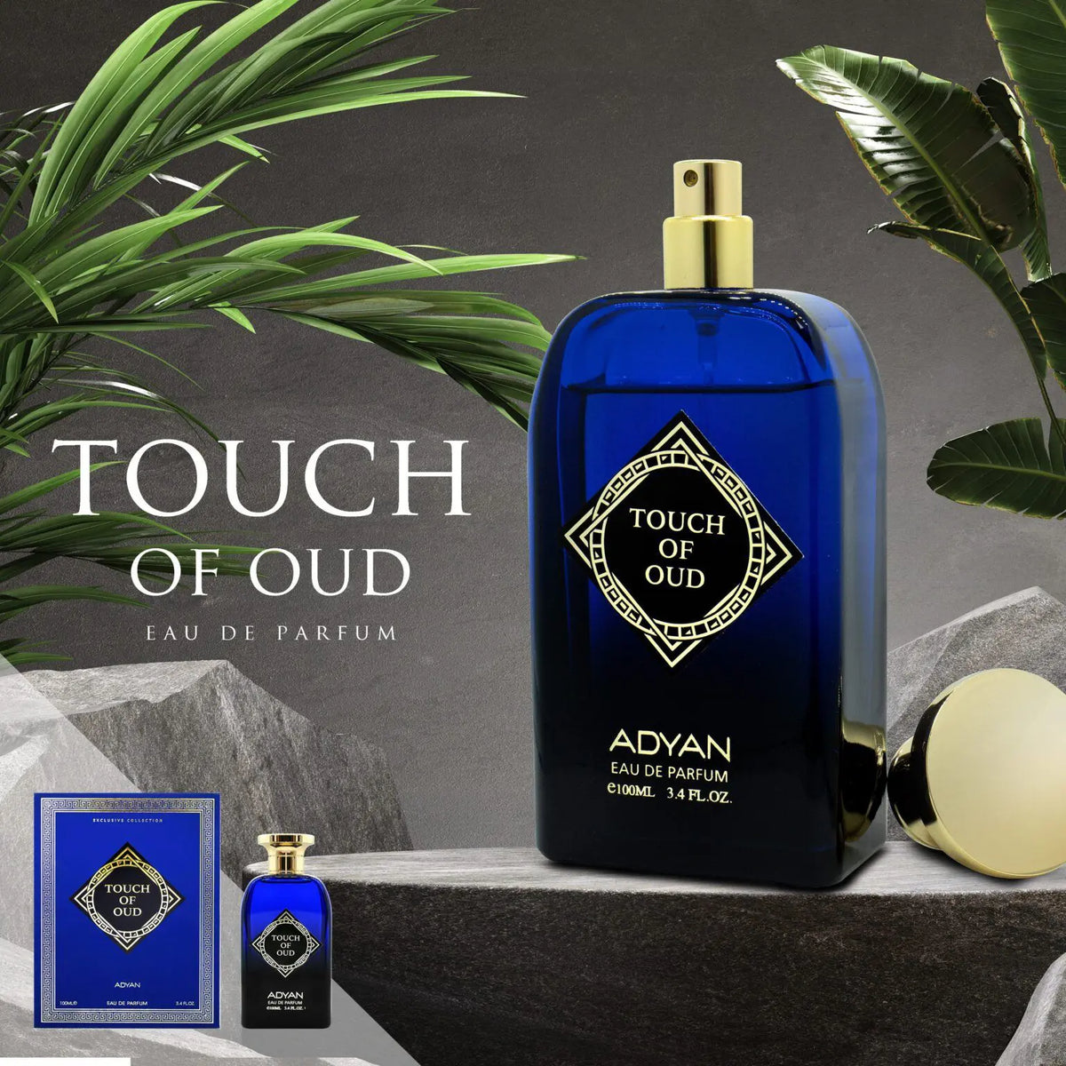 Rous eoud perfume TOUCH OF OUD by Adyan Eau de Parfum 100ml – oudh Shop uk