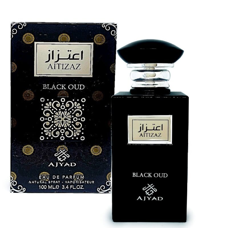 black oud perfume by ajyad aitizaz series
