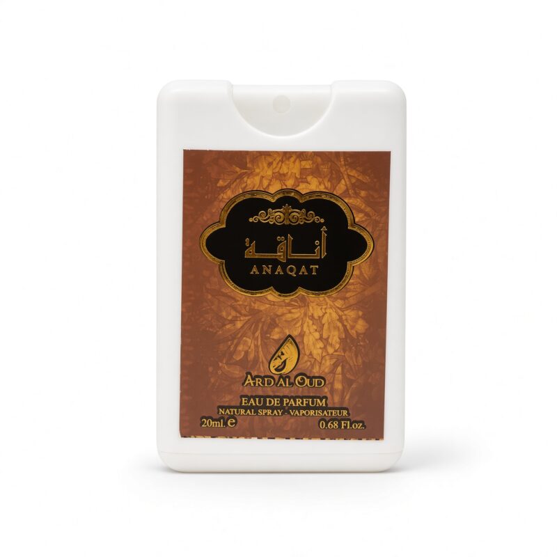 20ml Anaqat travel size oud perfume bottle by Ard Al Oud