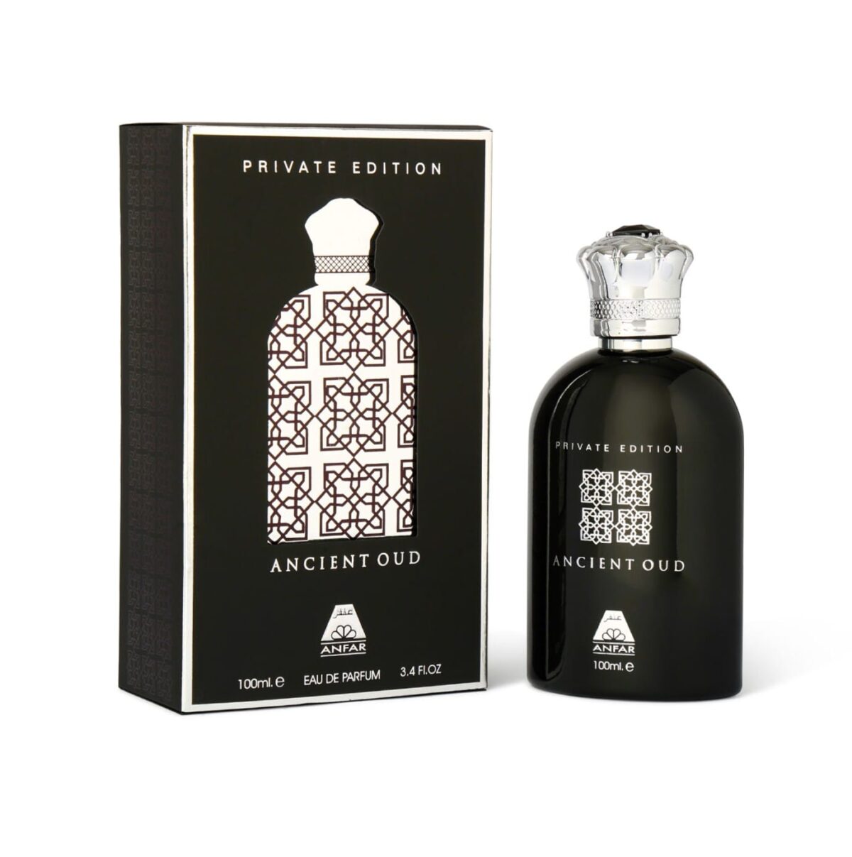 ancient oud 100ml eau de parfum by anfar-oudhshop Ancient Oud perfume by anfar 100ml packaging