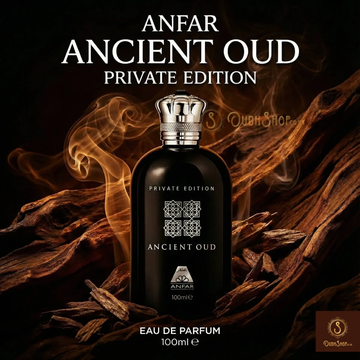 Ancient Oud perfume by anfar 100ml promo