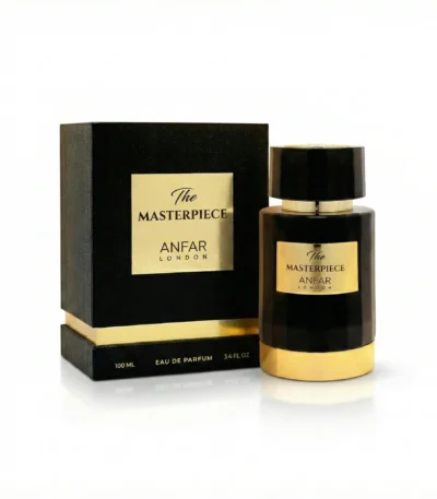 Discover Luxury Oud Perfume for Men The Masterpiece by Anfar London is a refined, long-lasting men’s EDP with citrus, leather, woods, and musk.
