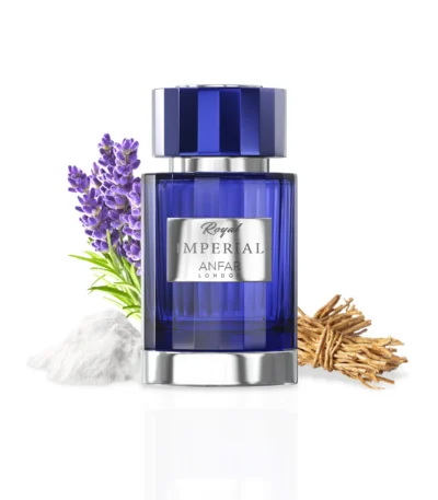 Royal Imperial by Anfar London. This commanding 100ml Eau de Parfum is the definitive masculine musk fragrance for the modern gentleman