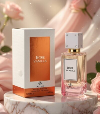 rose vanilla scent by ajyad bottle promo image