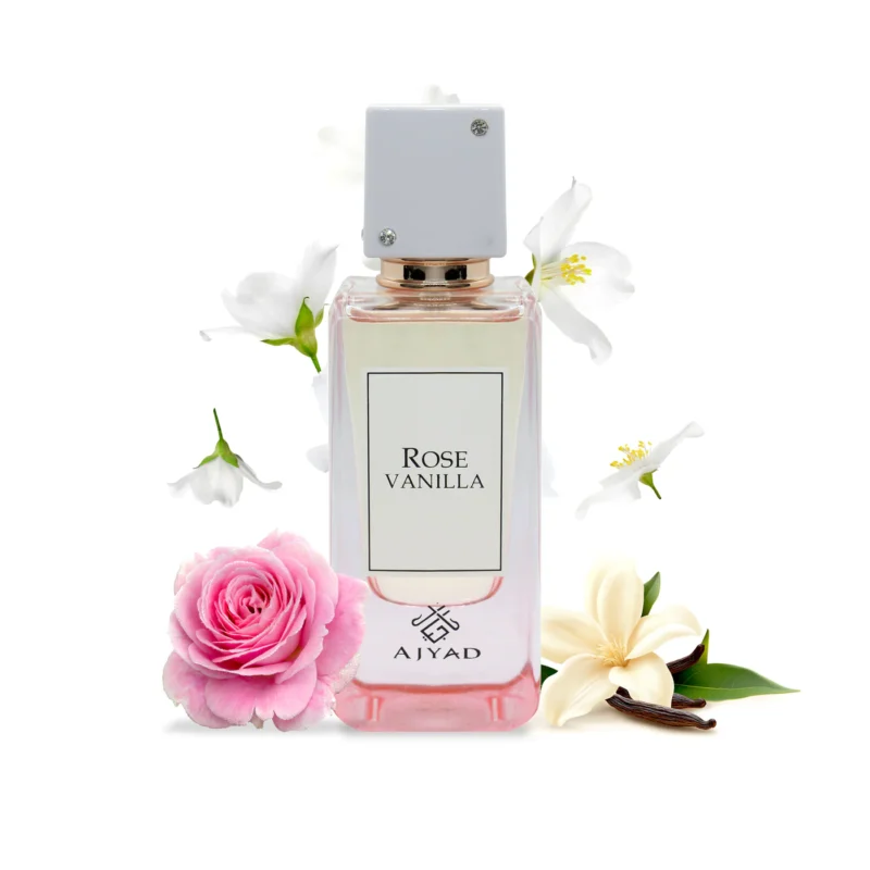 rose vanilla perfume for women by ajyad 100ml edp
