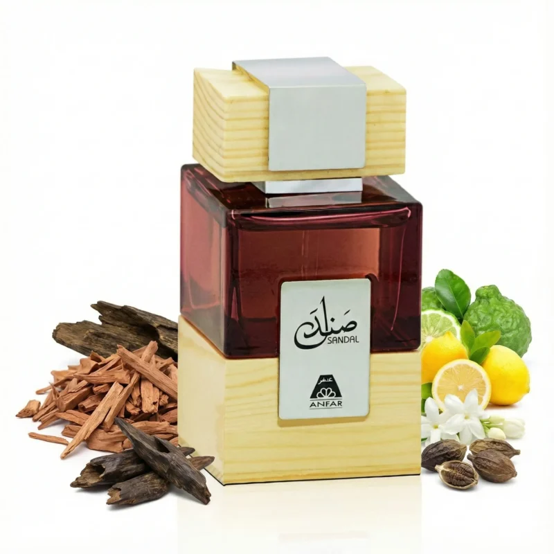 Sandal by Anfar 100ml Eau de Parfum is a masterpiece designed for those seeking the best sandalwood perfume.