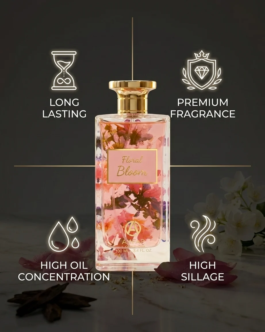 Floral Bloom by Anfar London Long Lasting Floral Perfume