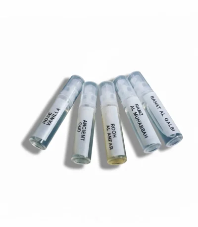 oud perfume testers at oudh shop uk