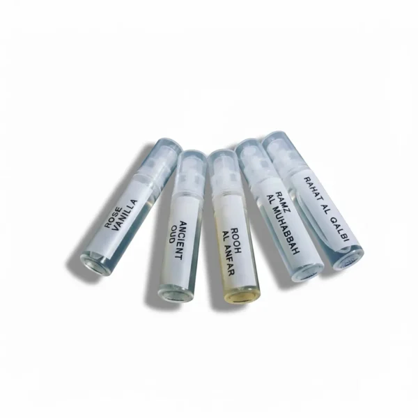 oud perfume testers at oudh shop uk