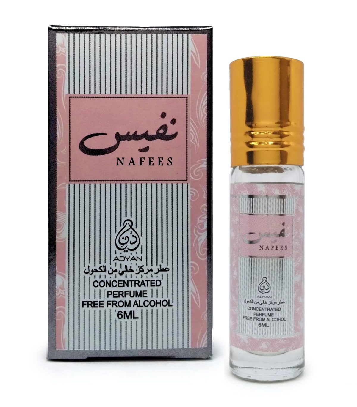 adyan nafees roll on oud perfume