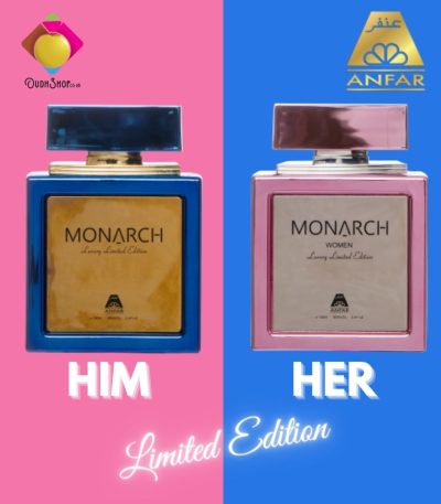 anfar Monarch luxury limited edition perfume for him and her oudh shop