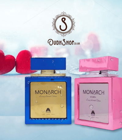 anfar Monarch luxury limited edition perfume for him and her oudh shop