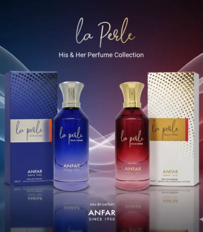 La Perle Duo Set by Anfar exclusive his her perfume set for couple