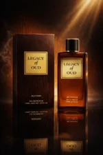 Arabian Oud scent Legacy of Oud by Adyan perfume presentation