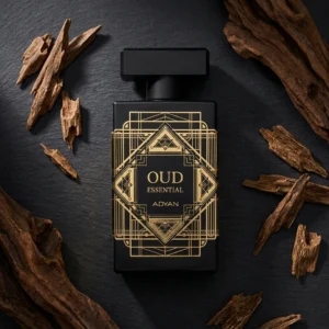 arabic oud scent oud essential by adyan 100ml bottle with oud chips