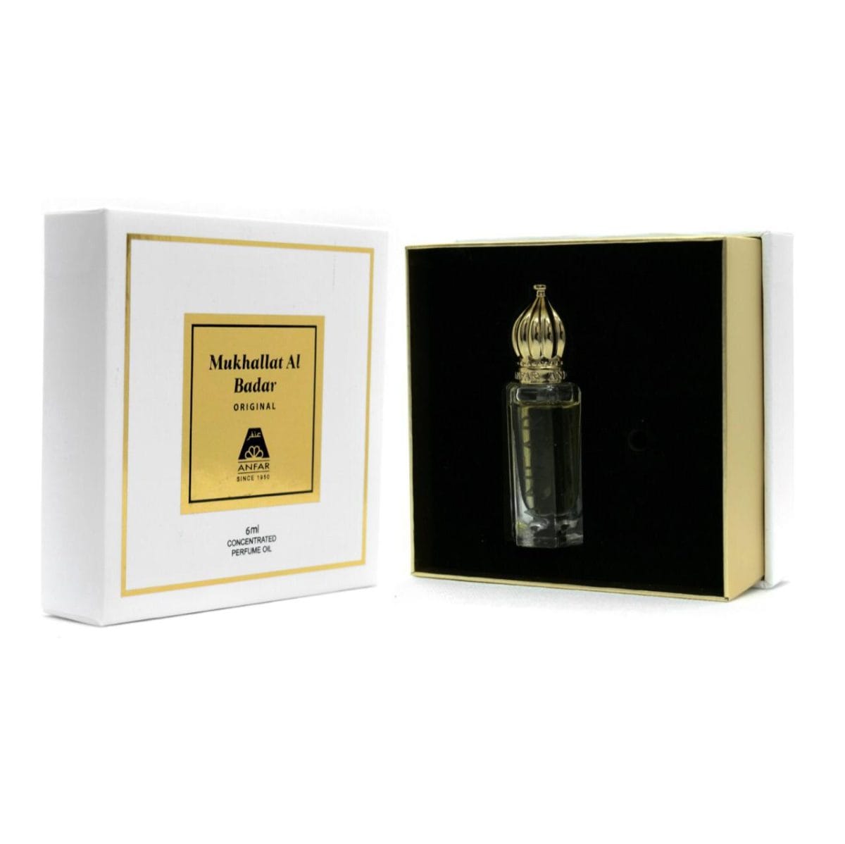 Mukhallat Al Badr 6ML Perfume Oil Roll-On + Stick – Oud Blend by Oudh Shop UK