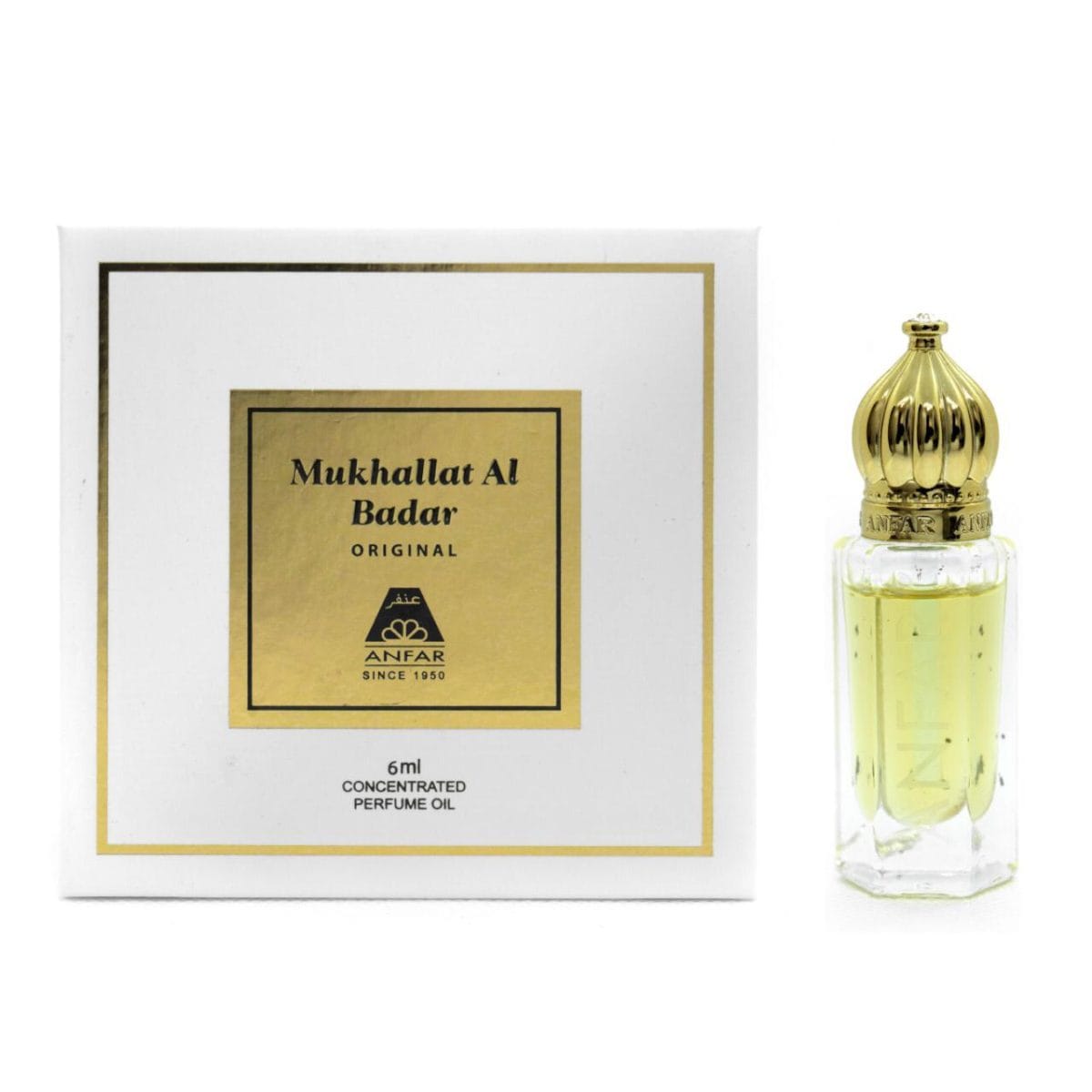 Mukhallat Al Badar Perfume Oil by Oudh Al Anfar – 6ML Gift Boxed – Oudh Shop