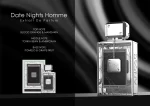 Date Nights Pour Homme by Anfar London – 100ml extrait de parfum bottle for men
