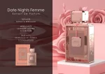 Date Nights Pour Femme by Anfar London – 100ml extrait de parfum bottle for women with elegant packaging