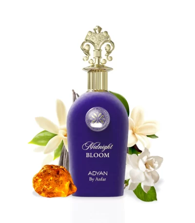 Midnight Bloom by Adyan – 100ml Perfume Gift in Velvet Bottle