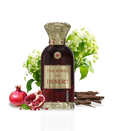 The Jewel of Desert by Anfar – 100ML unisex extrait de parfum bottle with fruity and woody notes