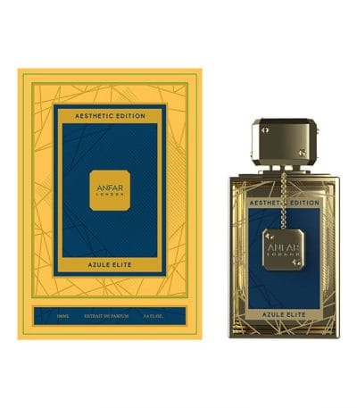Azule Elite 100ml Extrait de Parfum by Anfar London Aesthetic Edition - Luxury Oud Perfume UK