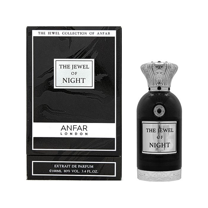 The Jewel of Night by Anfar – 100ML uni perfume bottle with fruity and woody fragrance notes