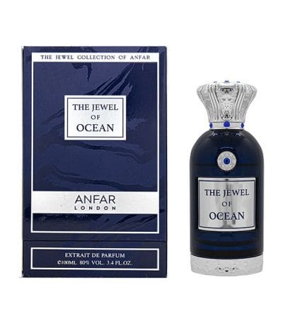 The Jewel of Ocean by Anfar – 100ML uni perfume bottle with aquatic and woody notes