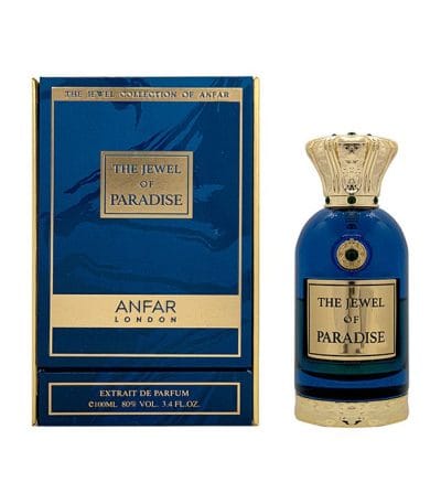 The Jewel of Paradise by Anfar – 100ML uni perfume bottle with fruity and woody fragrance note