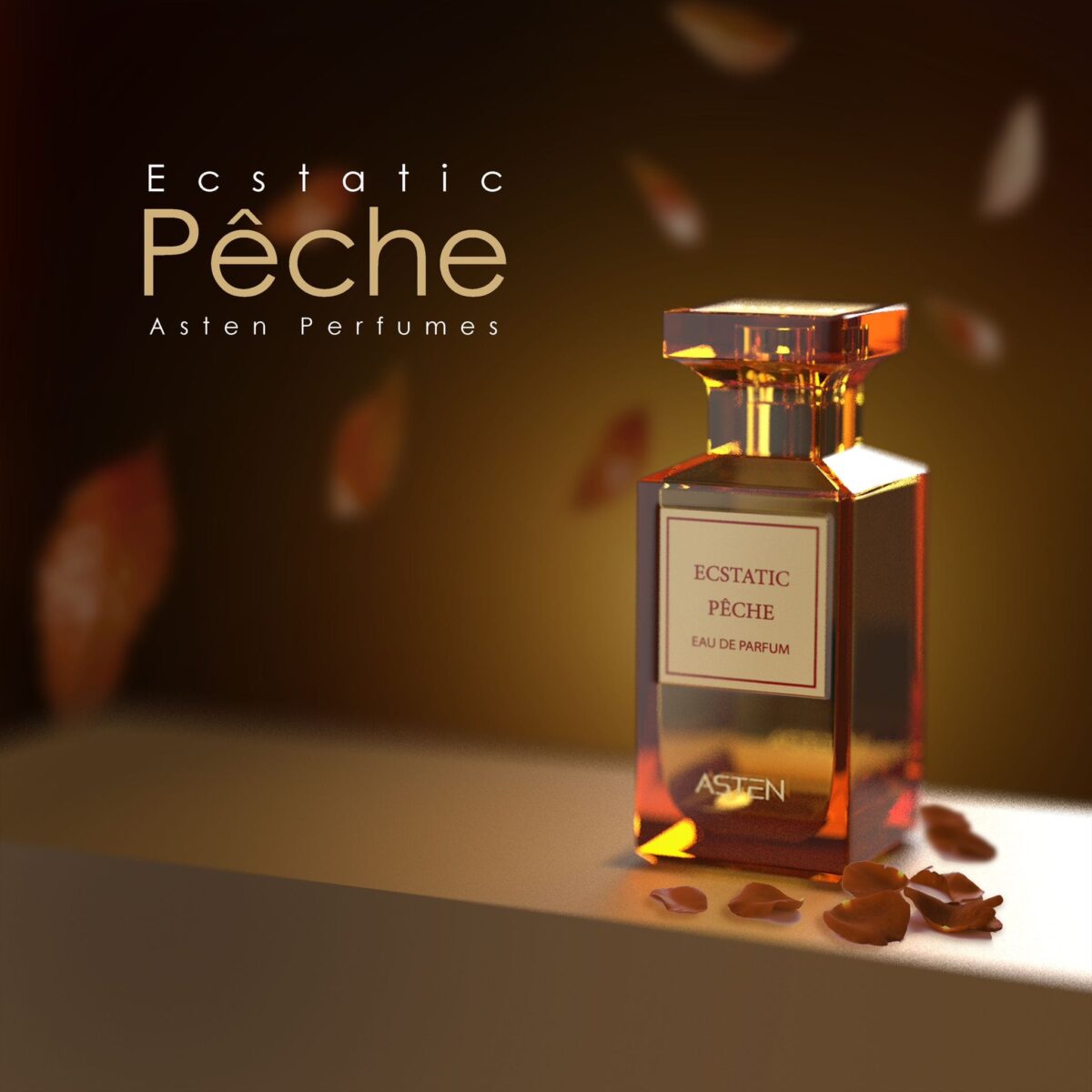 Introducing Ecstatic Peche 80ml EDP by asten an exquisite fragrance inspired by Tom Ford's Bitter Peach