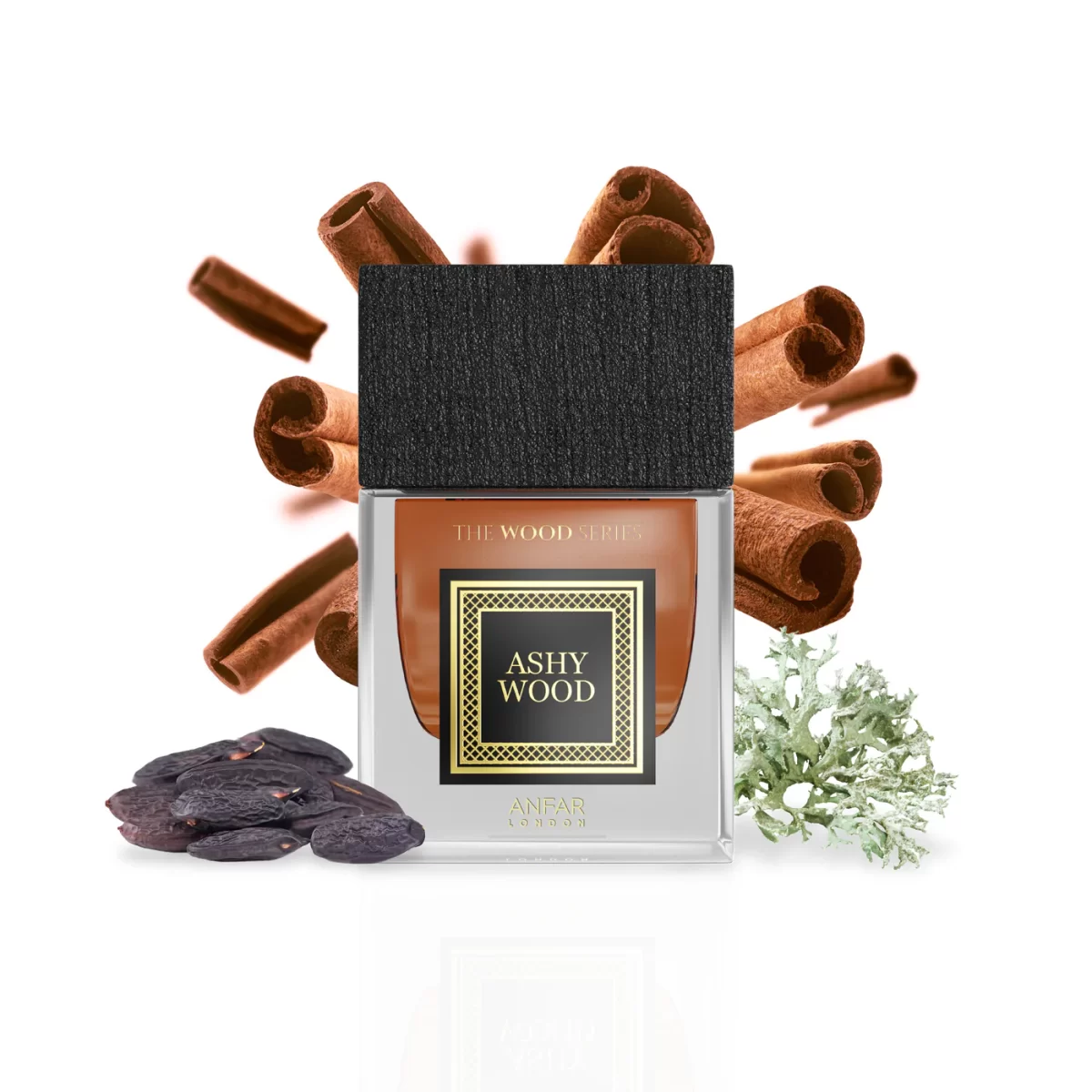 Ashy Wood by Anfar London 100ml Extrait de Parfum bottle – unisex oud perfume