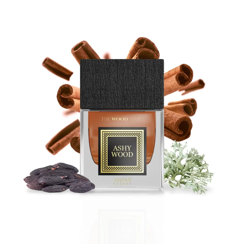 Ashy Wood by Anfar London 100ml Extrait de Parfum bottle – unisex oud perfume