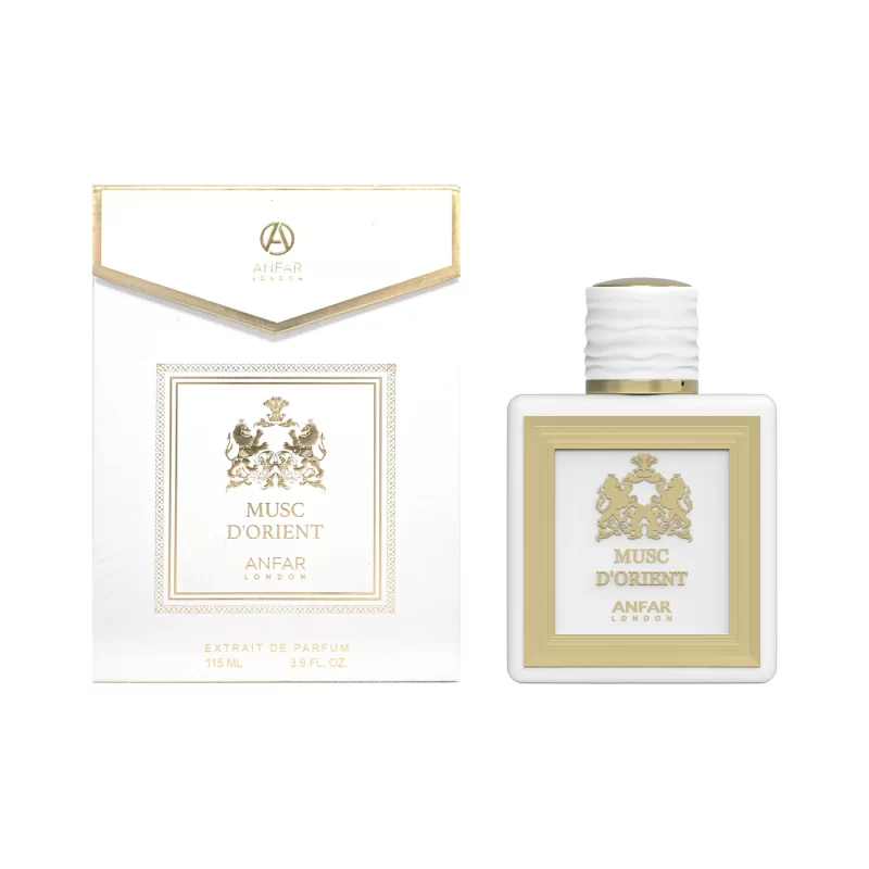 Bottle of Musk D’Orient by Anfar London – 115ml Extrait de Parfum