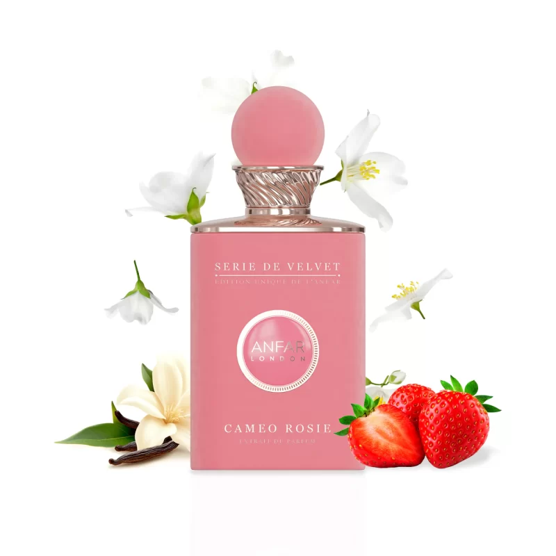 rose oud perfume Cameo Rosie by Anfar London – 100ml Rose & Oud Extrait Perfume Bottle