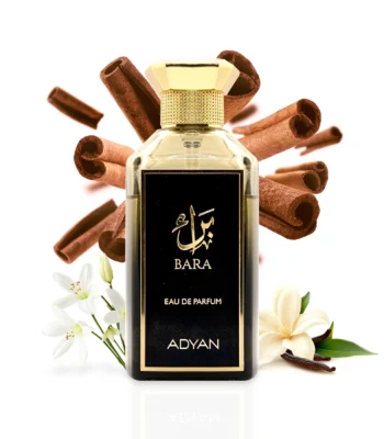 sweet oud perfume Bara by Adyan 100ml Eau de Parfum bottle – unisex oriental oud perfume