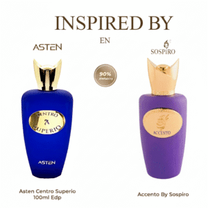 centro superio by asten inspired by accento by sospiro 100ml edp