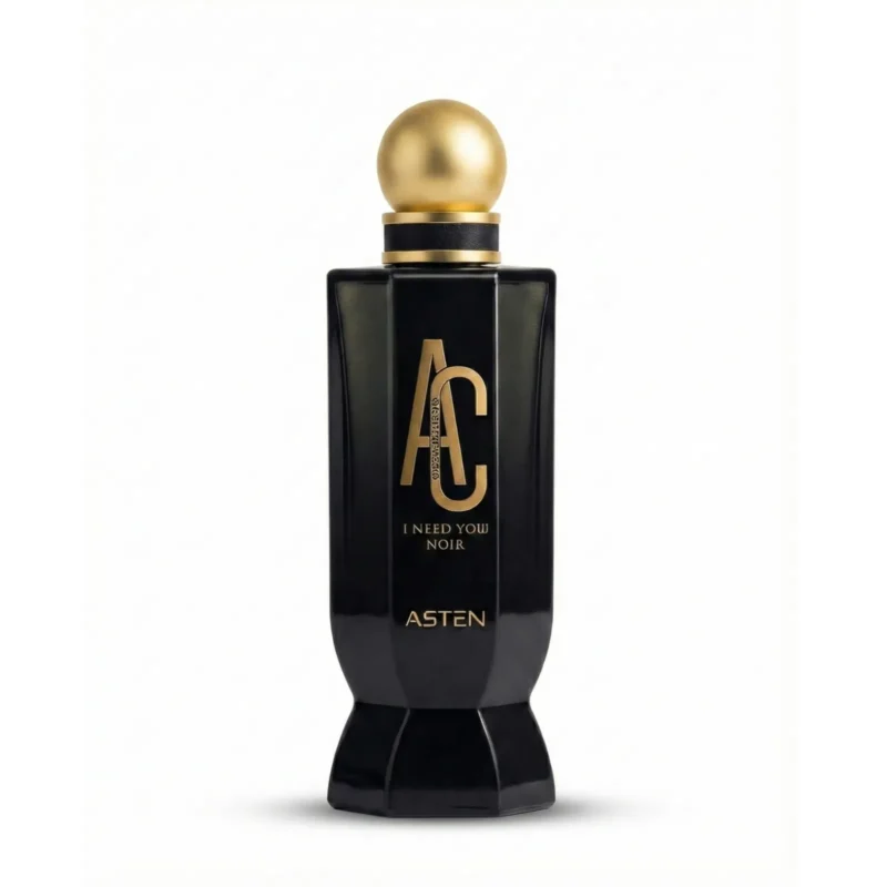I Need You Noir by Asten. This enchanting 100ml Eau de Parfum is a sophisticated designer inspired perfume that captures the timeless and addictive essence of I Want Choo Forever by Jimmy Choo
