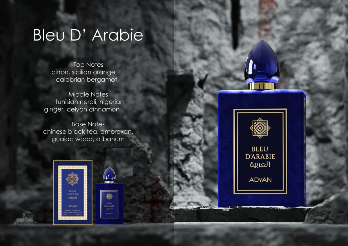 Bleu D’Arabie100ml Parfum (Black Tea Oud Scent) - Image 5
