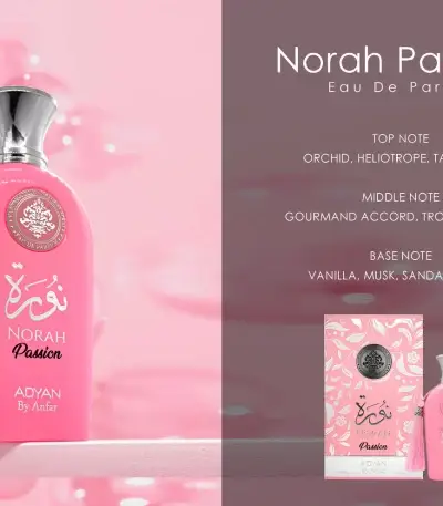Norah Passion by Adyan 100ml Eau de Parfum – Arabian fragrance for women