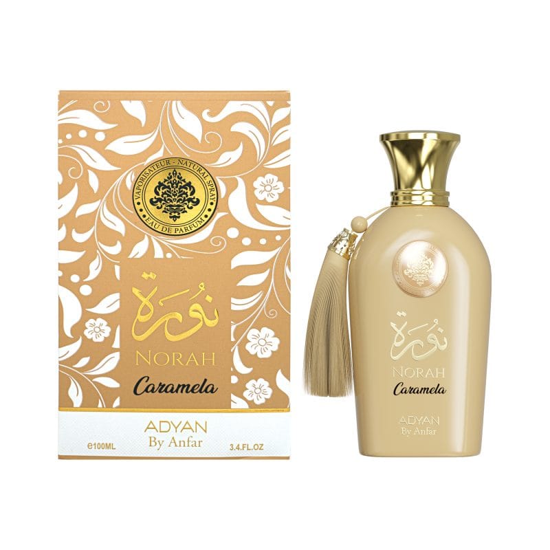 Norah Caramela by Adyan 100ml Eau de Parfum for women with yuzu, floral and amber notes