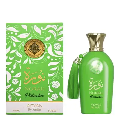 Norah Pistachio by Adyan 100ml Eau de Parfum – sweet Arabian women’s perfume