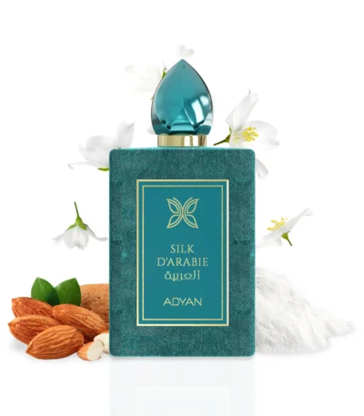 Arabian Musk Perfume |Silk D’Arabie by Adyan 100ml Extrait velvet bottle