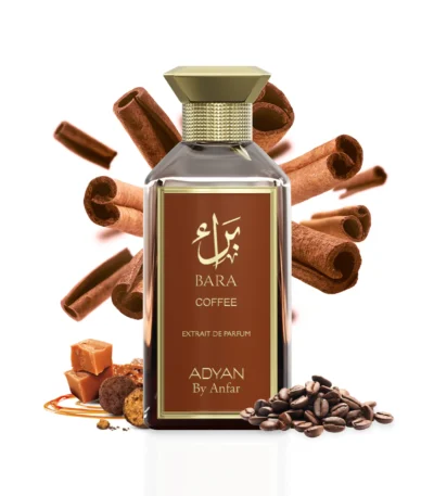 Gourmand Perfume bara Coffee by Adyan 100ml EDP – rich coffee and oud fragrance for men and women
