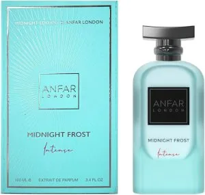 Midnight Frost Intense by Anfar London – 100ml Unisex Extrait de Parfum in premium packaging
